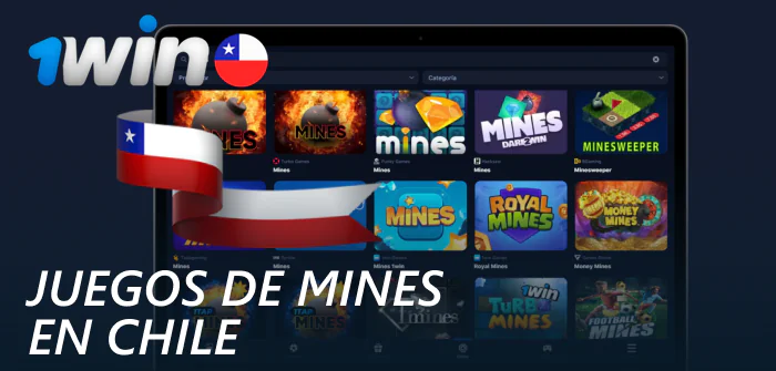 1win Juegos de minas para jugadores de Chile
