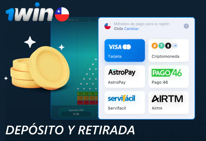 Depositar y retirar dinero para Plinko en el sitio web de 1win